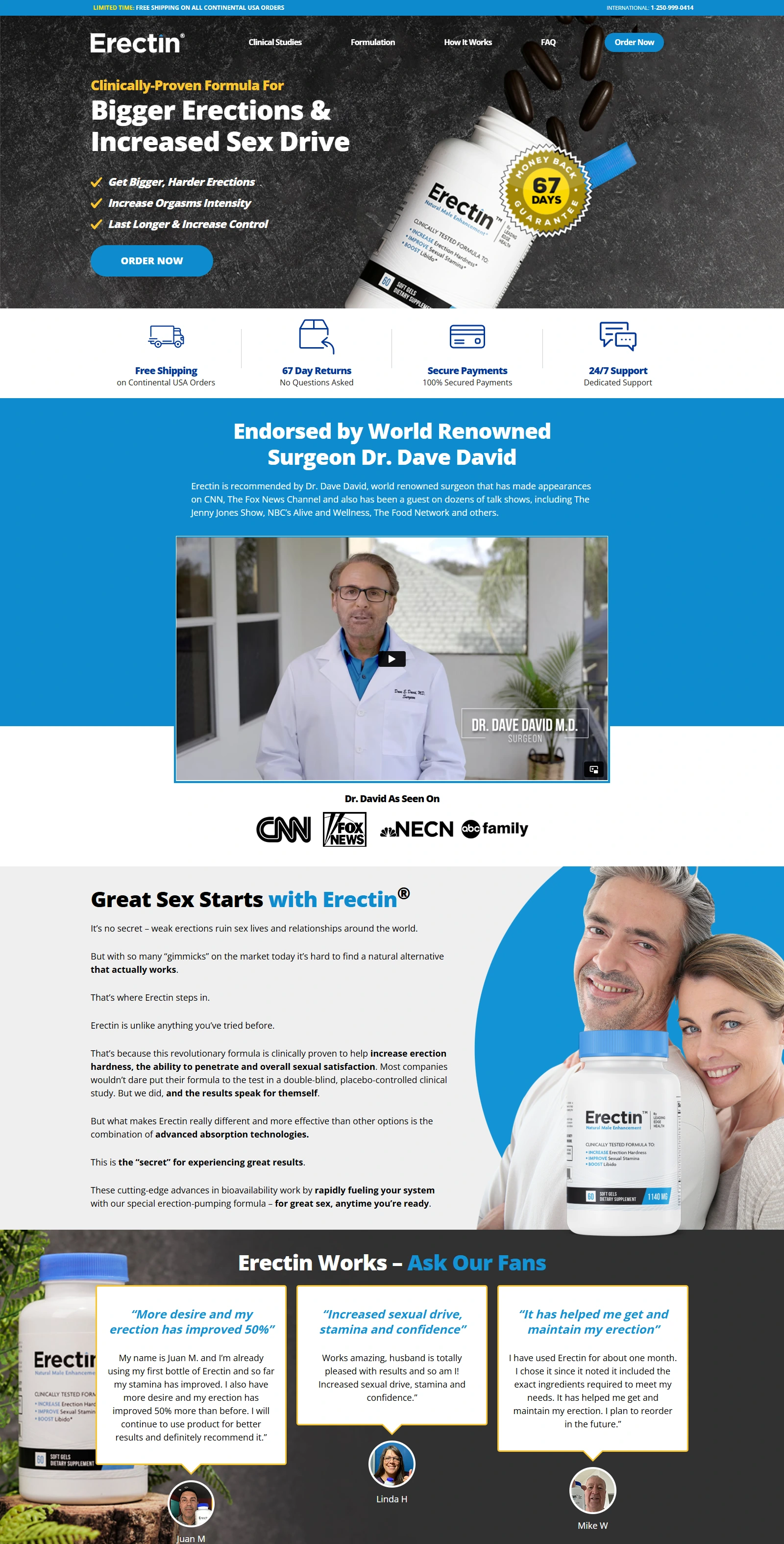 Erectin background image